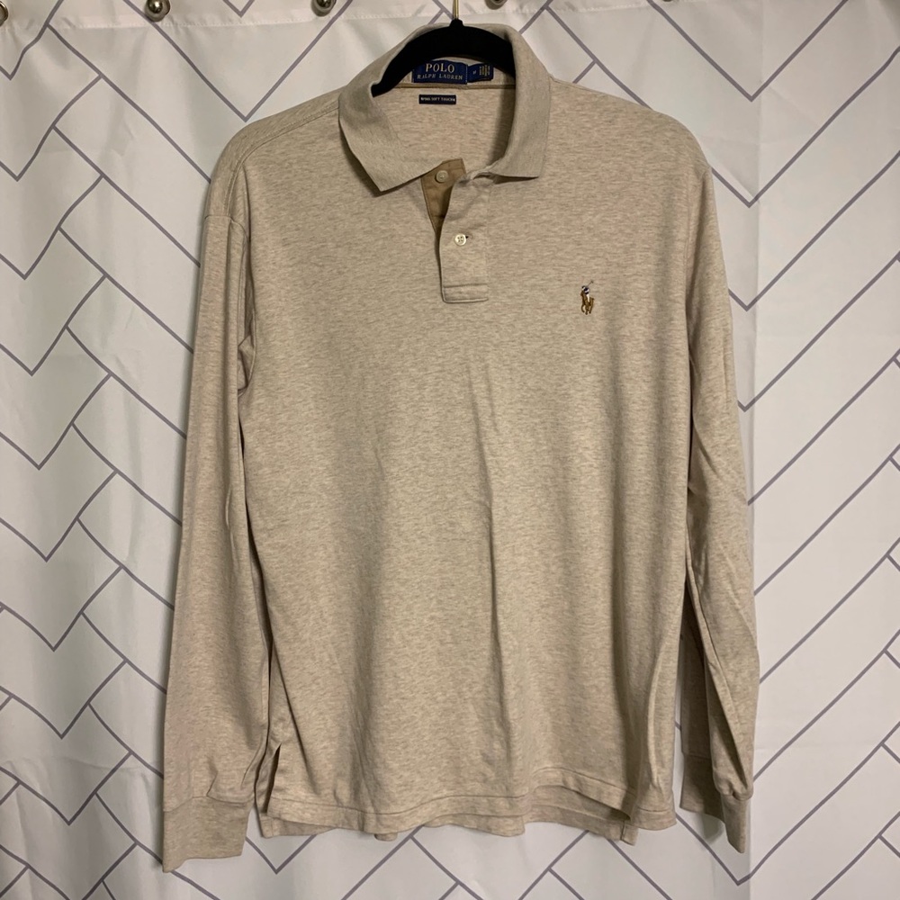 Ralph Lauren long Sleeve Polo Pima soft touch